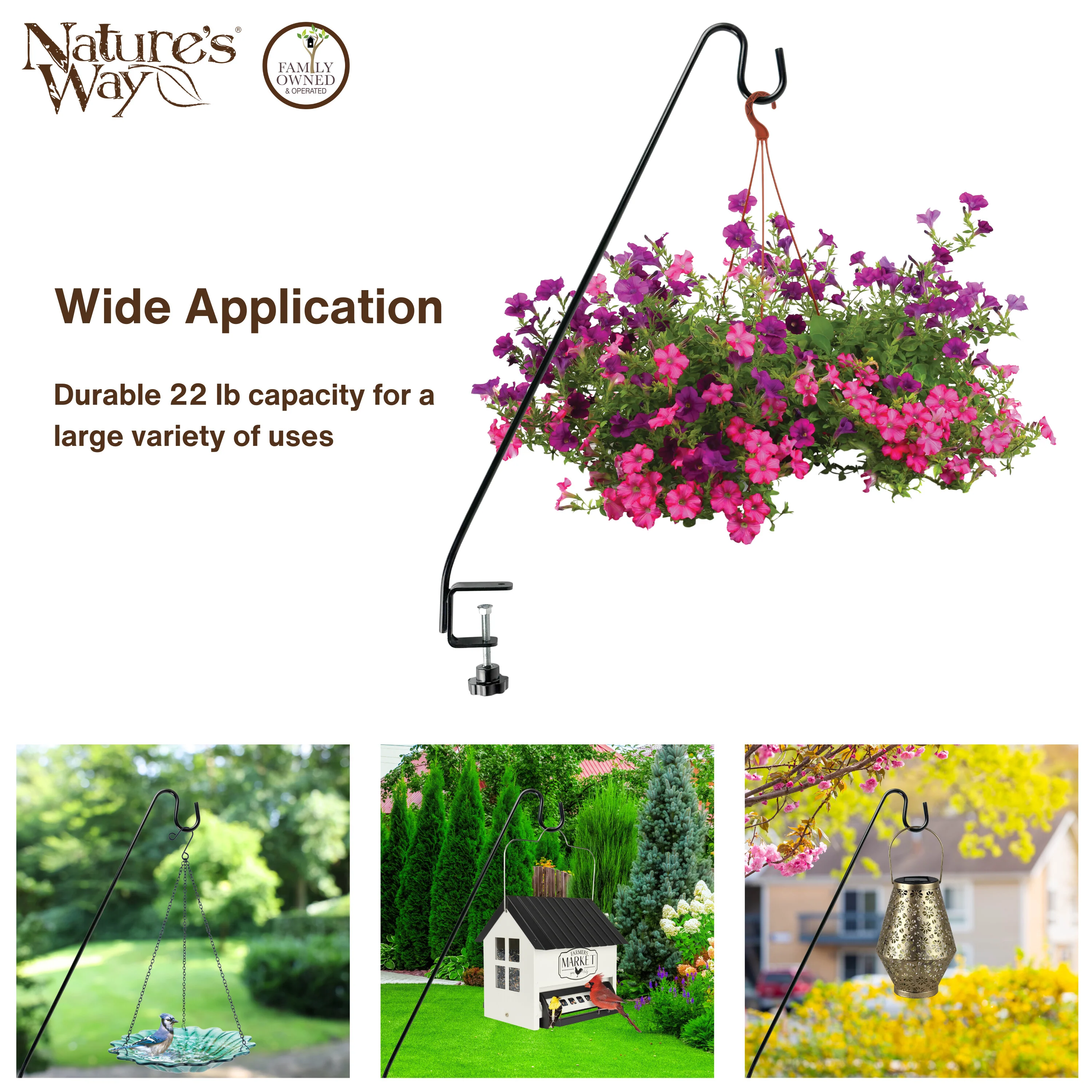 33" Adjustable Clamp-On Deck Hook - Image 5