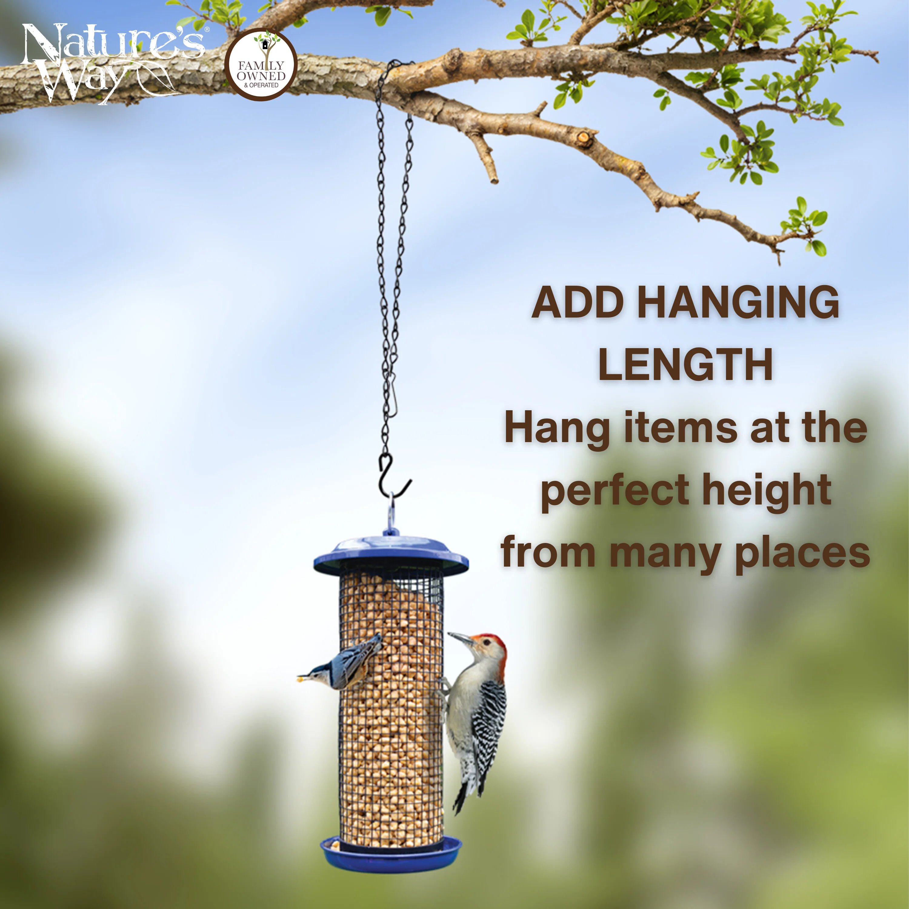 36" Bird Feeder Hanging Chain - Image 4
