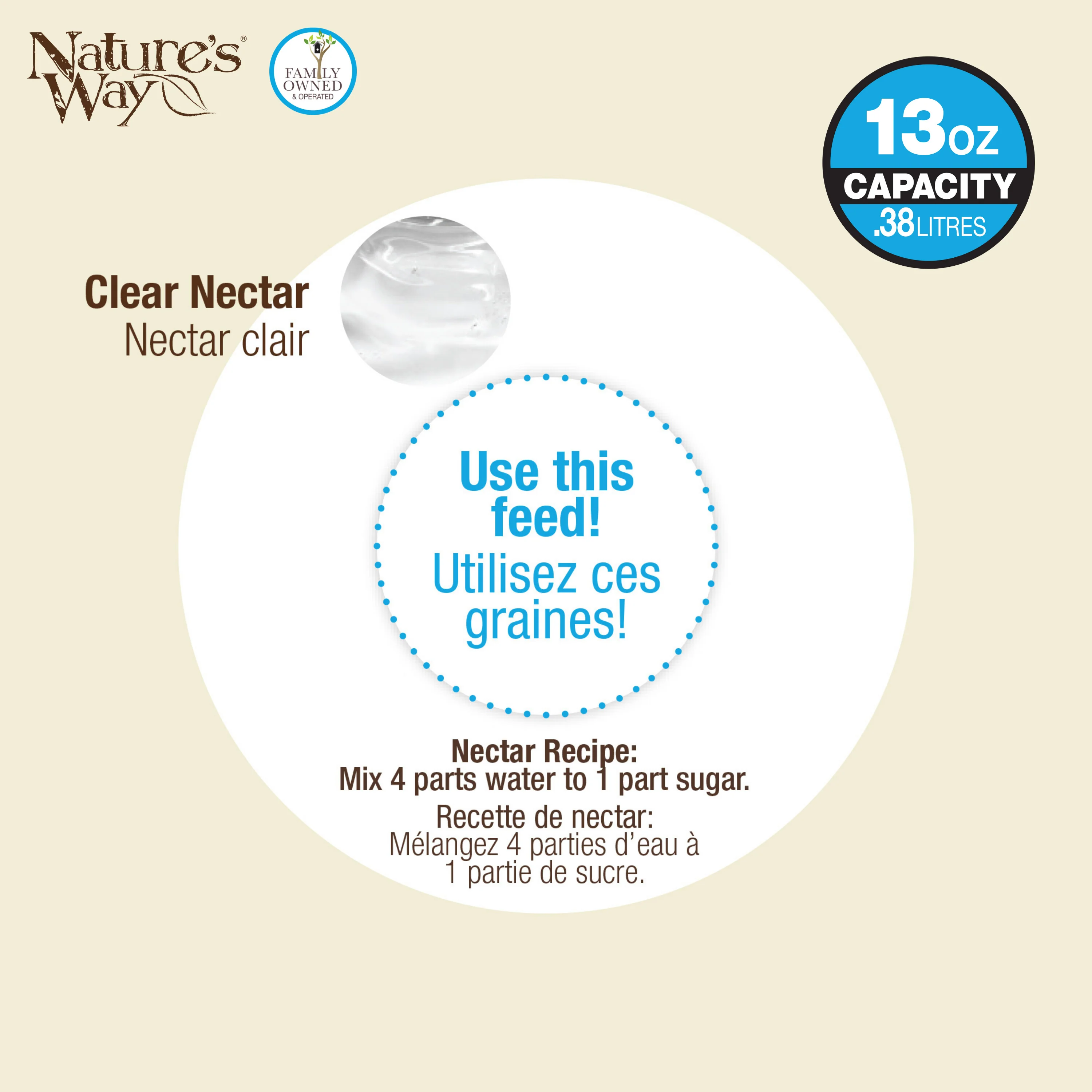 Charming Cherry Glass Gravity Hummingbird Feeder - Image 6