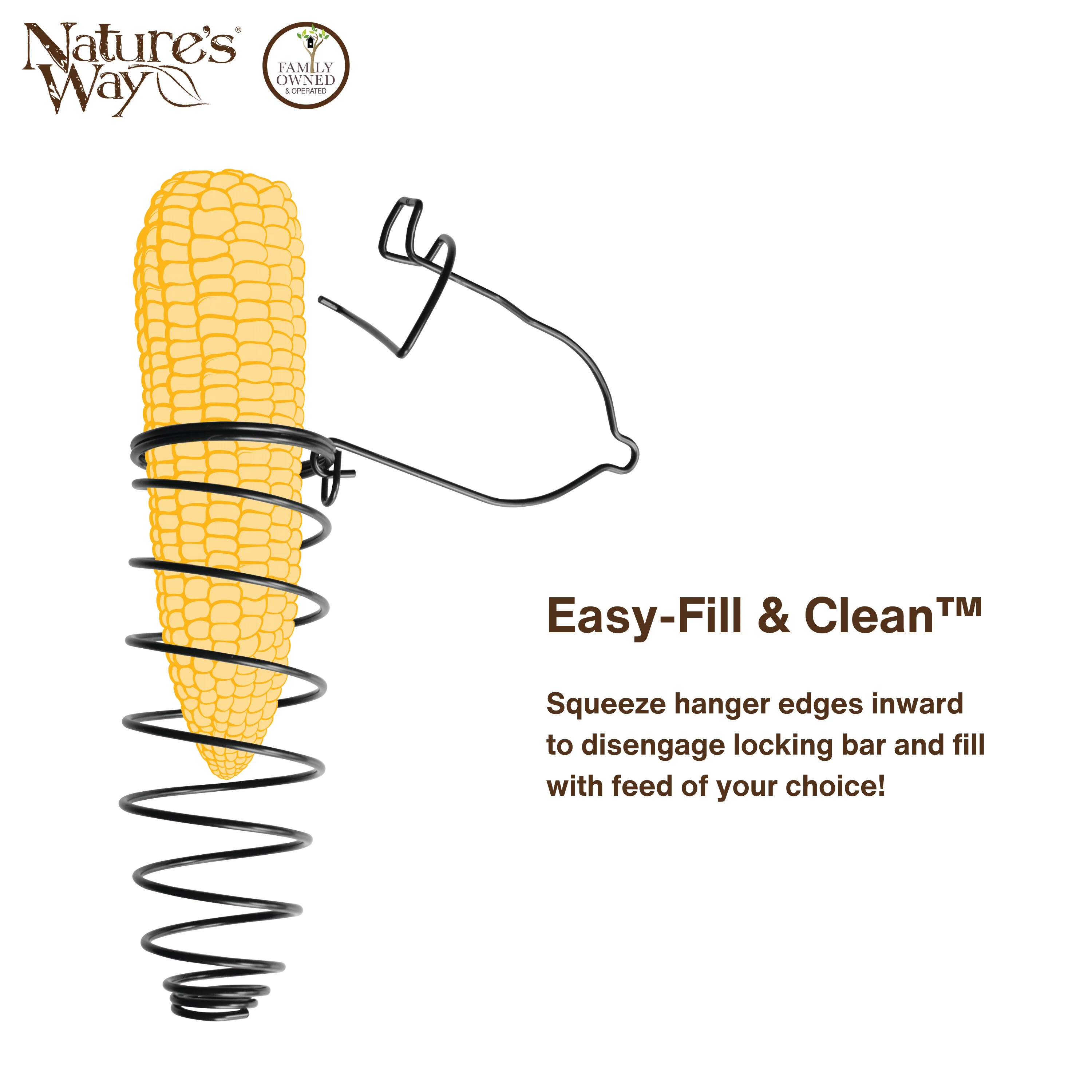 Metal Critter Corn Feeder - Image 4