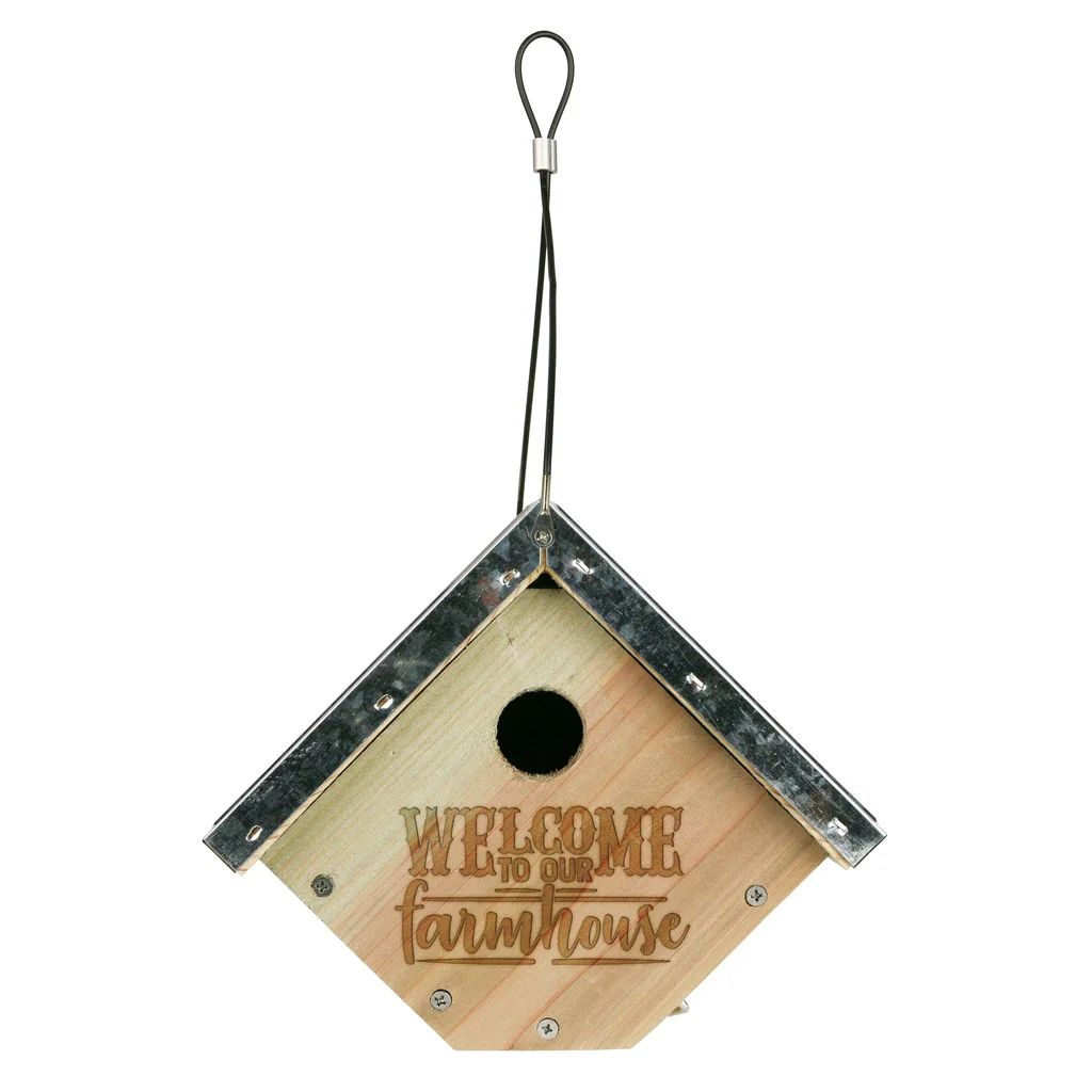 Decorative Weathered Wren House - Image 3