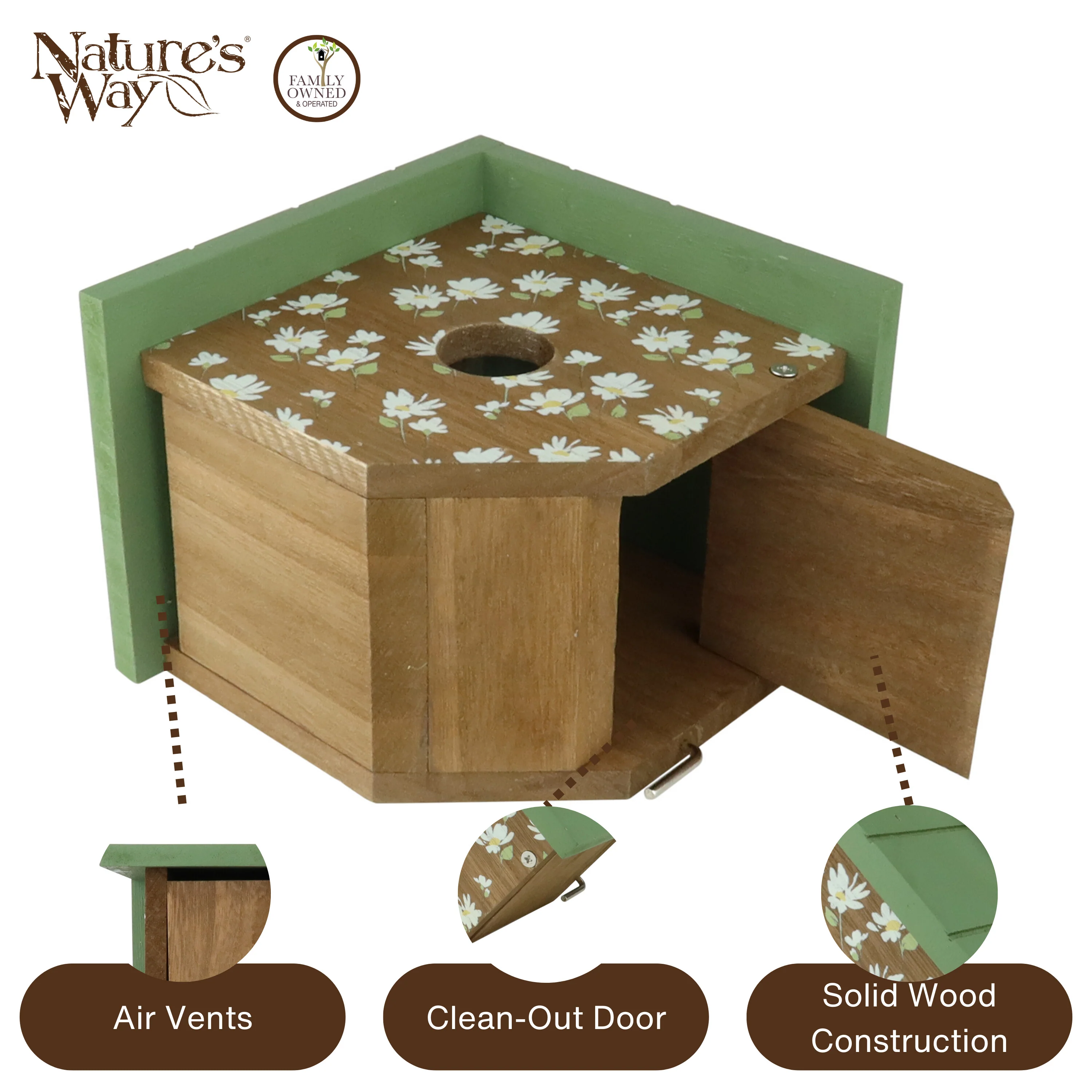 Springwood Daisy Decorative Wren House - Image 4