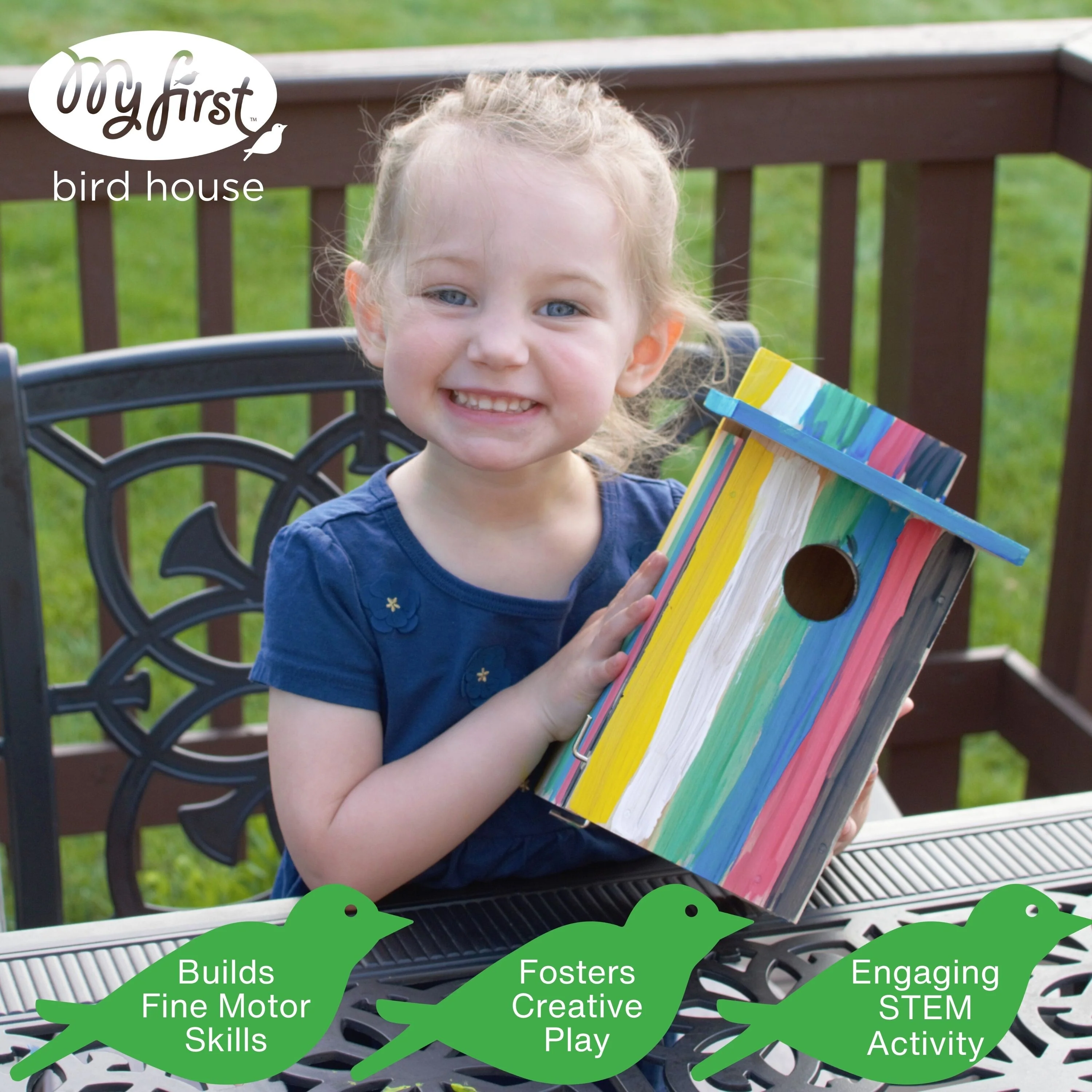 My First™ Build-It-Together Bird House w/ Viewing Window - Image 4