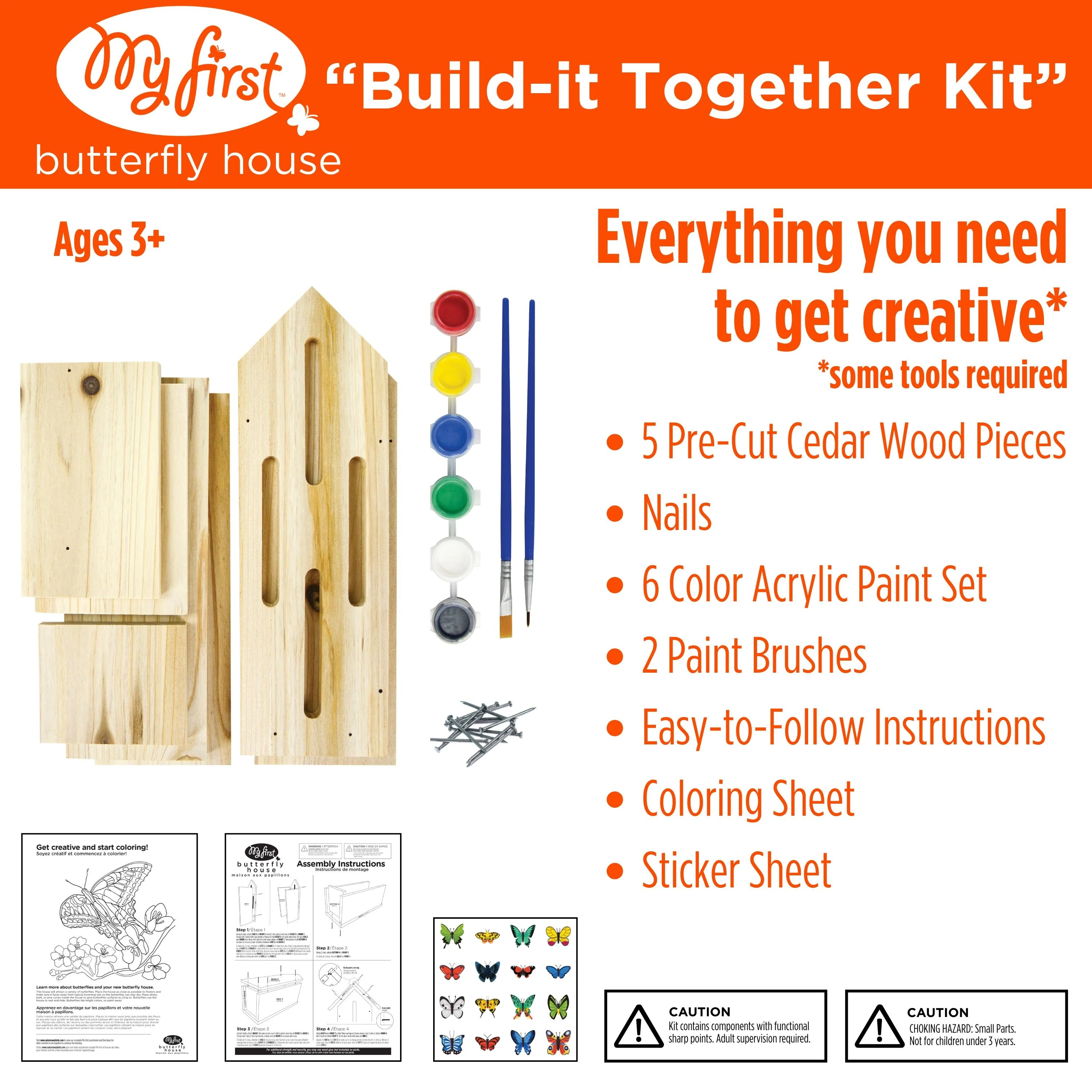 My First™ Build-It-Together Butterfly House - Image 3