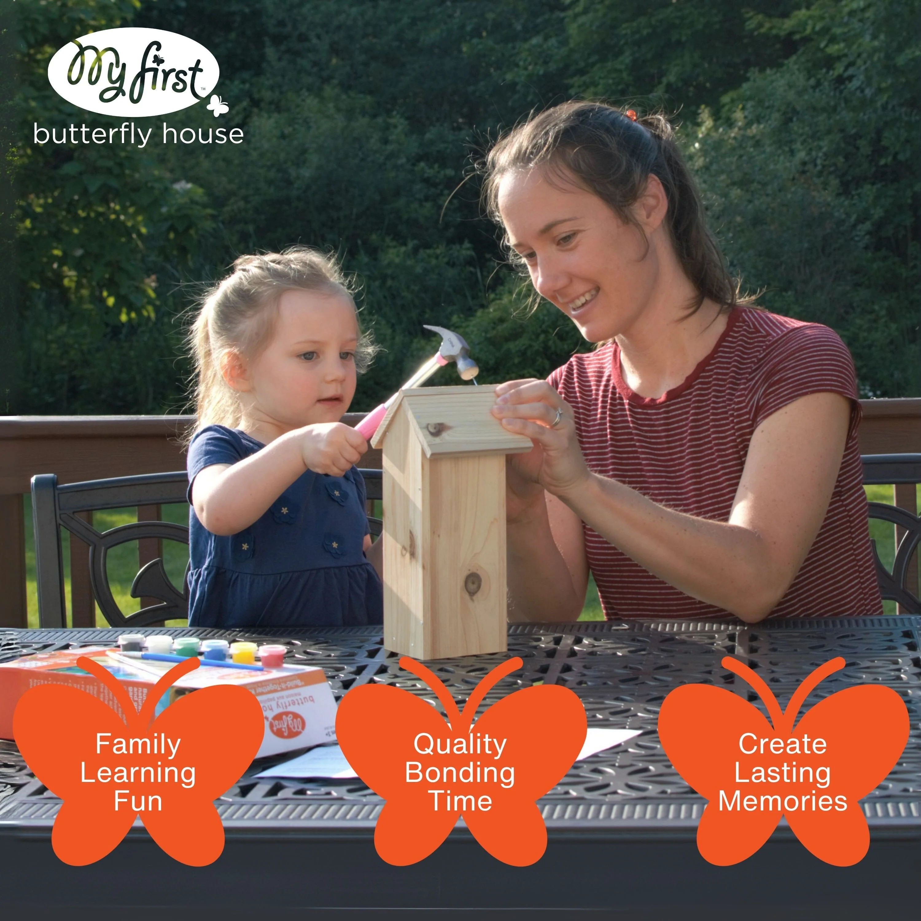 My First™ Build-It-Together Butterfly House - Image 5