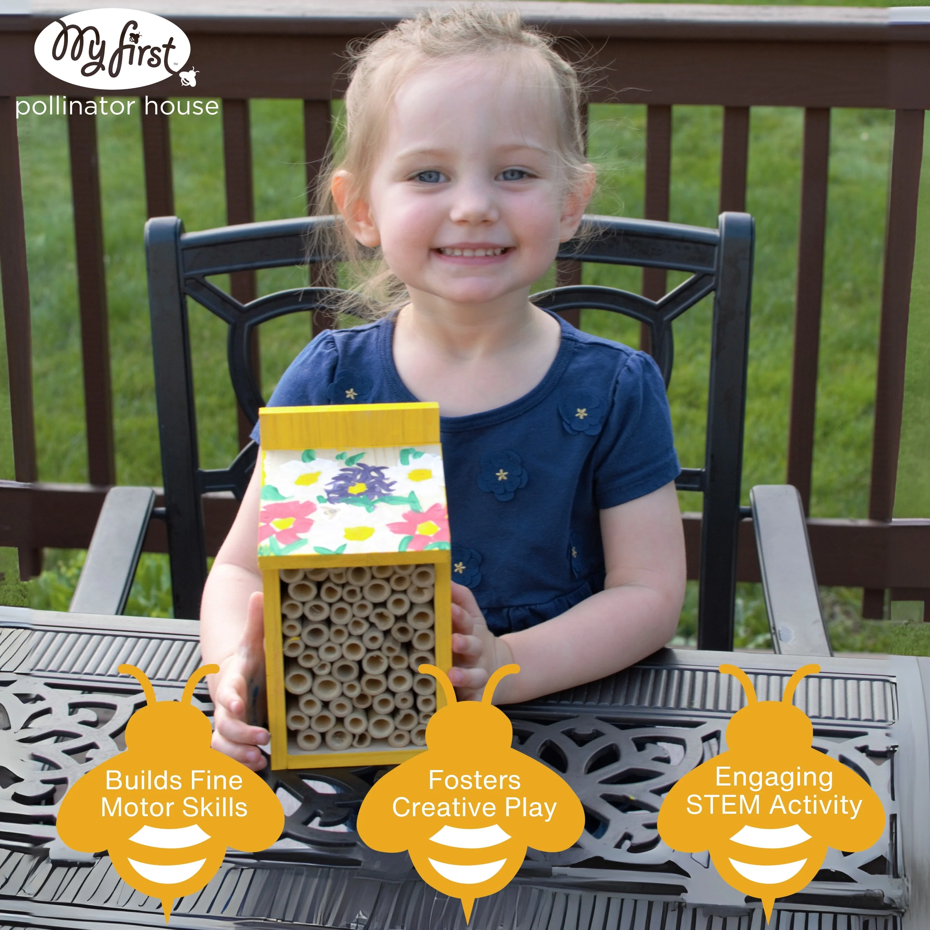 My First™ Build-It-Together Pollinator House - Image 4