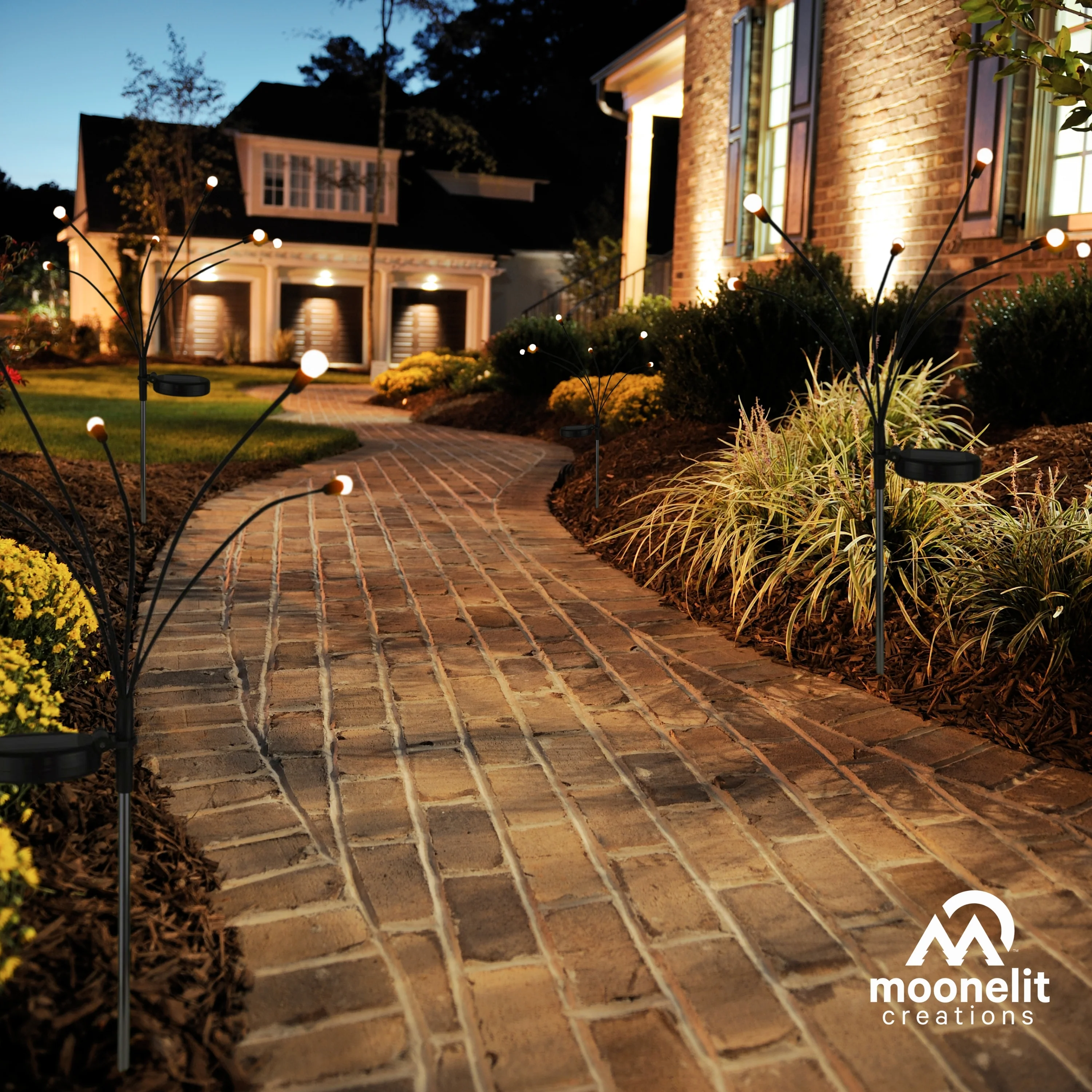 Outdoor Solar Garden Firefly Lights (2-Pack) - Image 7