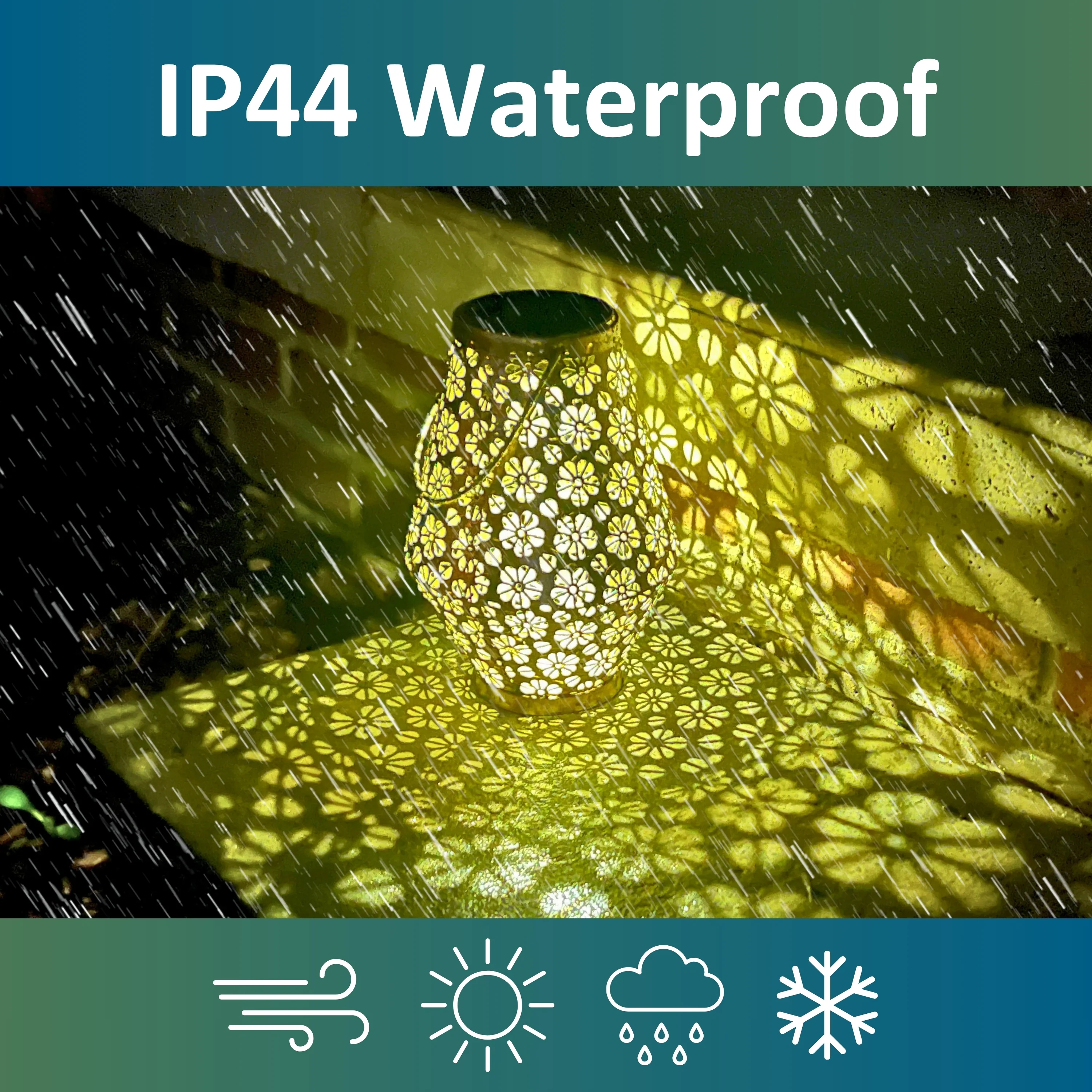 Solar Outdoor Hanging Lantern Light - Image 5