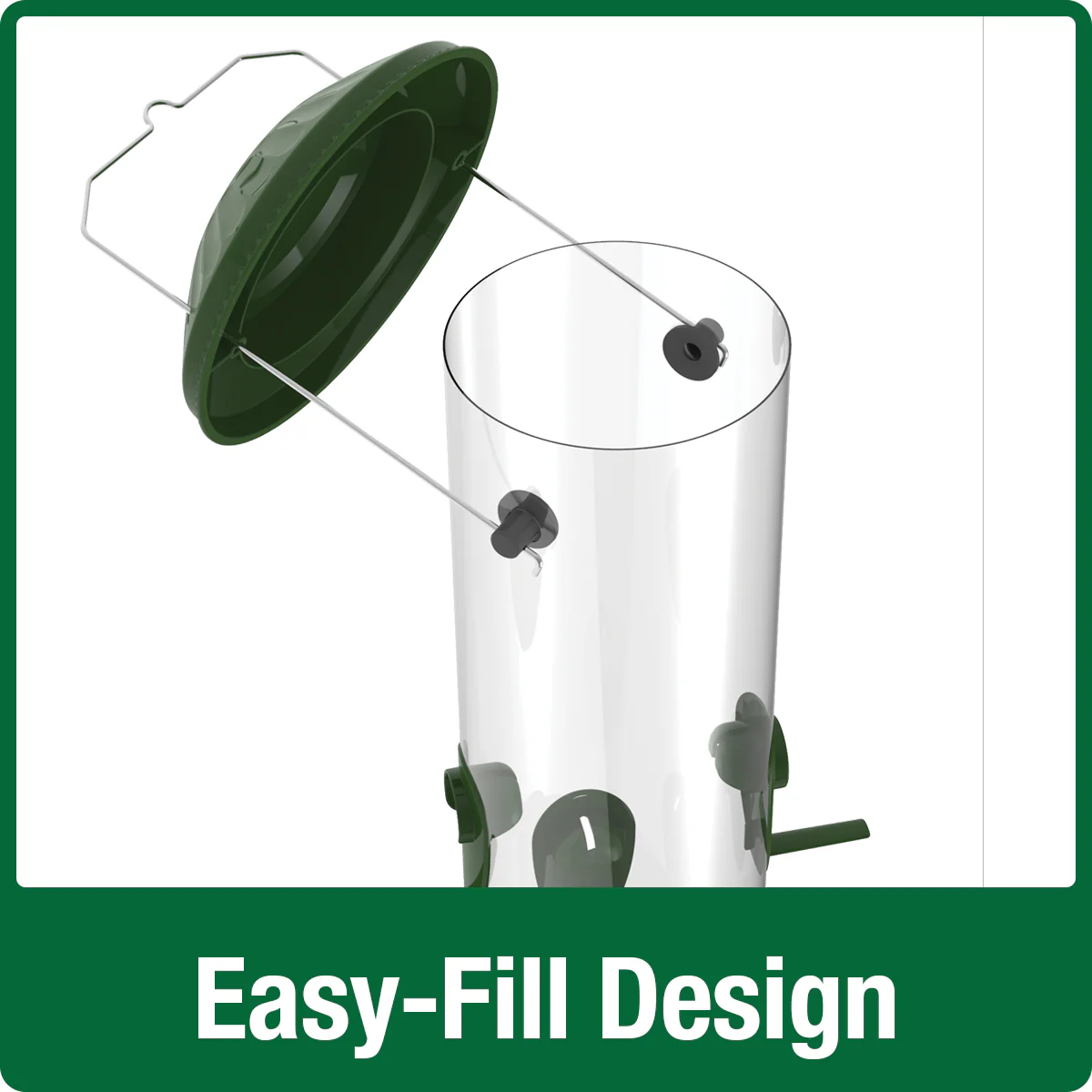 Wide Easy Clean Tube Feeder - Image 3